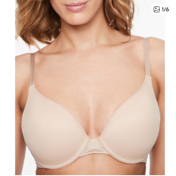 Chantelle Other - Chantelle Nude Mesh T-Shirt Bra - C Smooth 36D